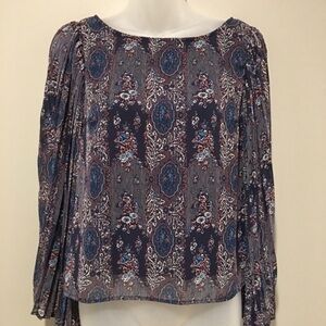 Fire Los Angeles bell Sleeve Top Size S